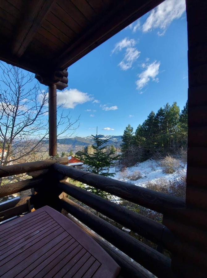 Paradise Chalet Ano Trikala Eksteriør bilde