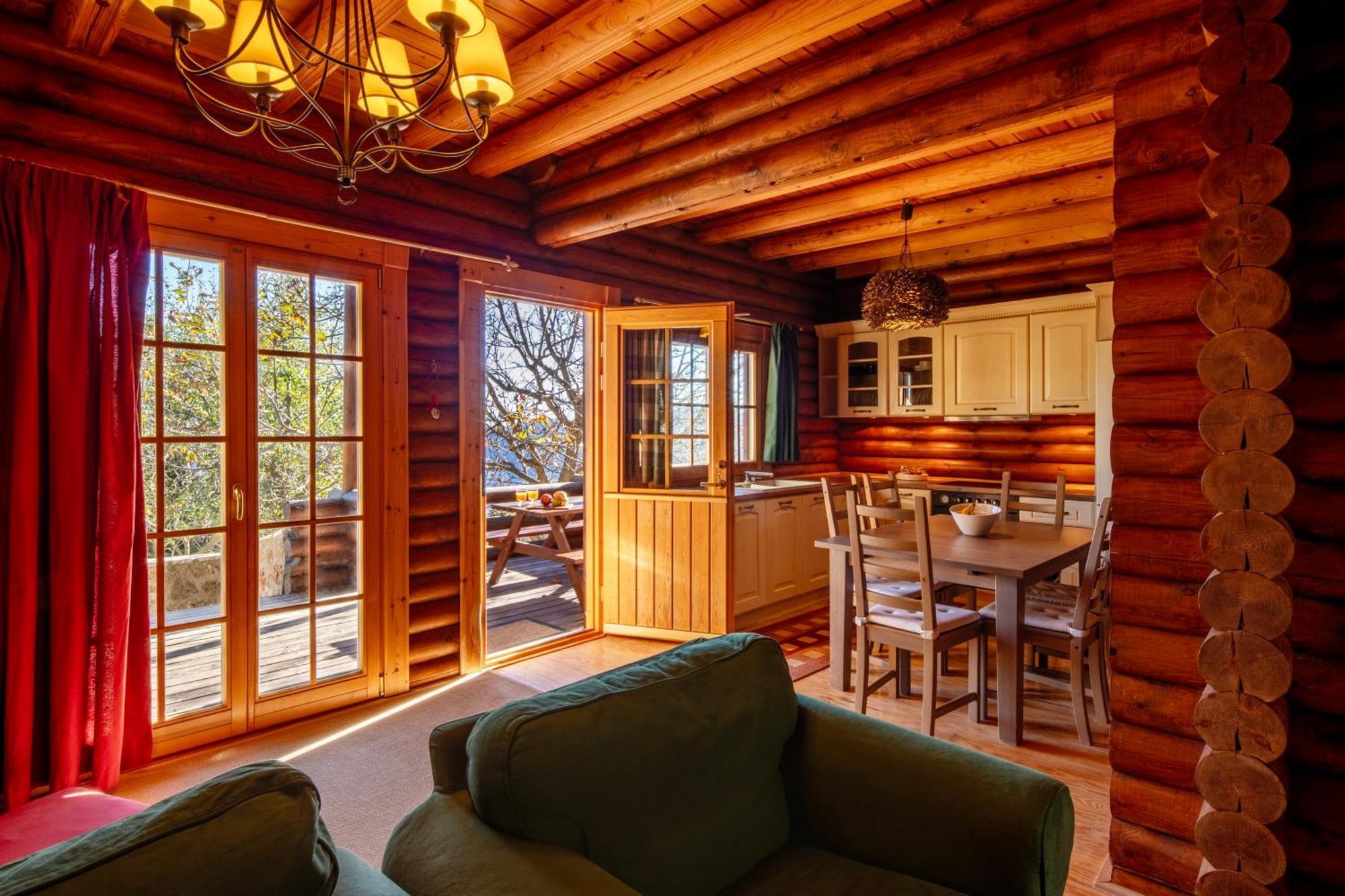 Paradise Chalet Ano Trikala Eksteriør bilde
