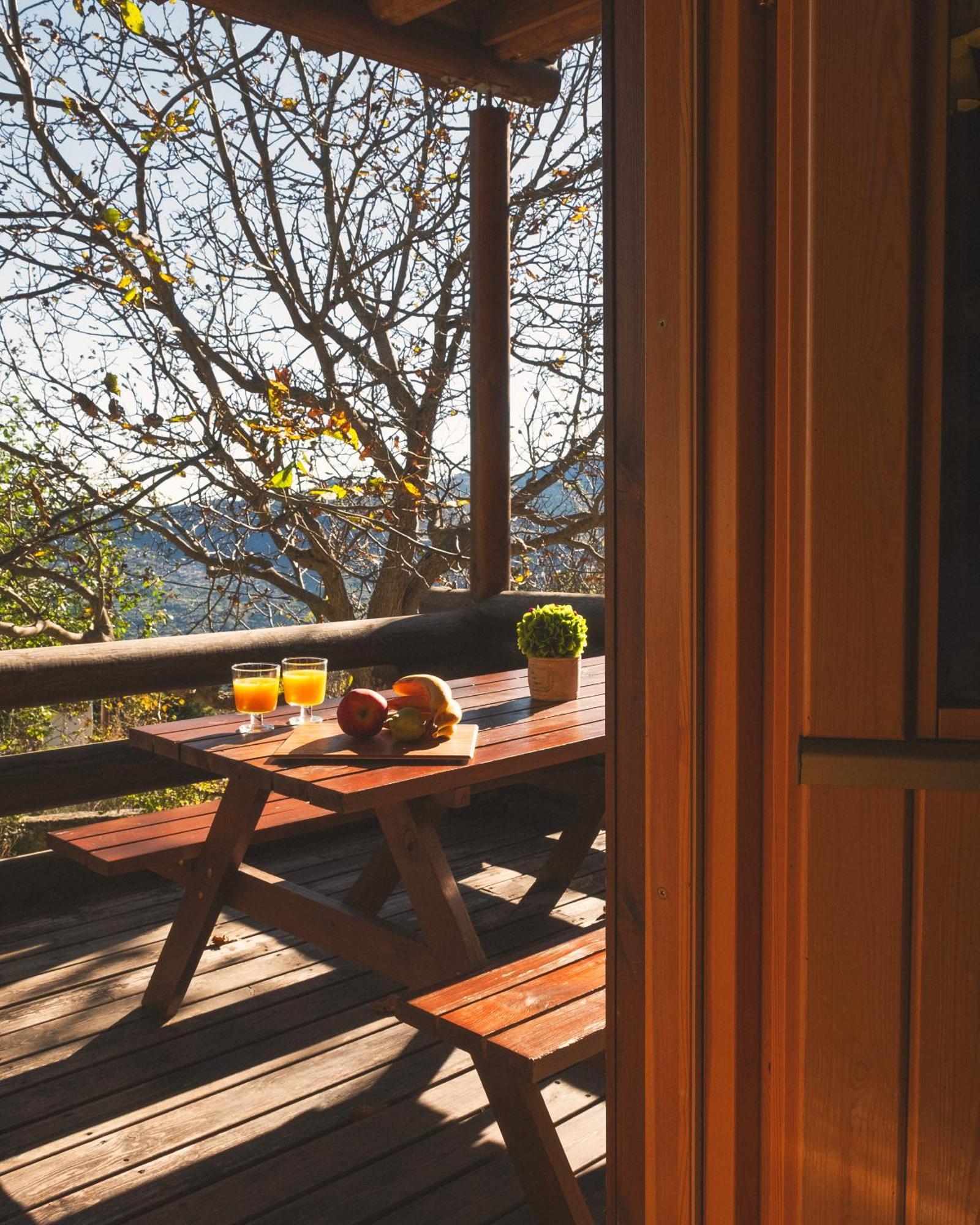Paradise Chalet Ano Trikala Eksteriør bilde